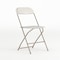 Flash Furniture Folding Chair - Beige Plastic - Event Chair LE-L-3-BEIGE-GG - alternate 1